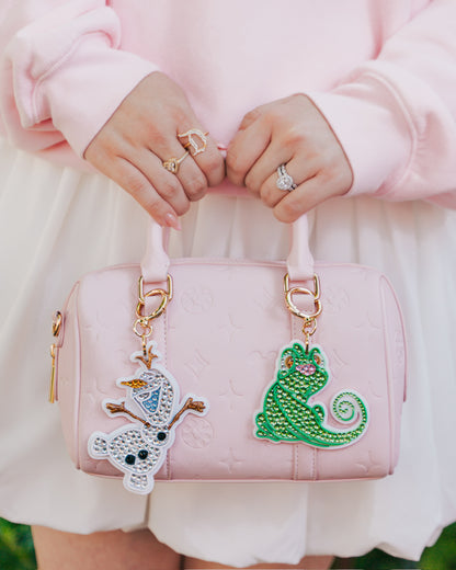 A+L Crystal Sidekick Bag Charm