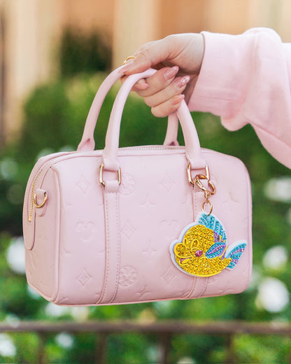 A+L Crystal Sidekick Bag Charm