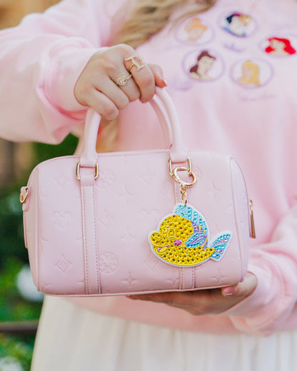 A+L Crystal Sidekick Bag Charm