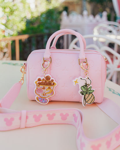 A+L Crystal Sidekick Bag Charm
