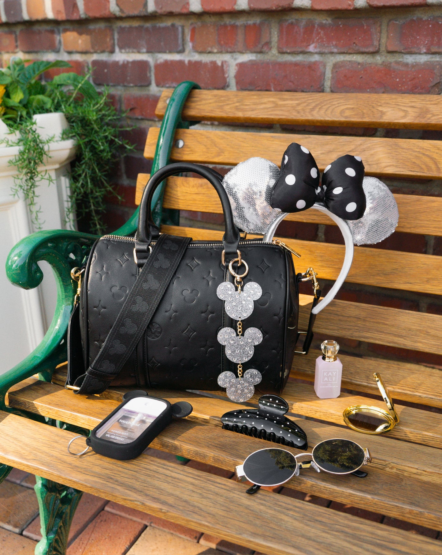 A+L Crystal Bag Charm