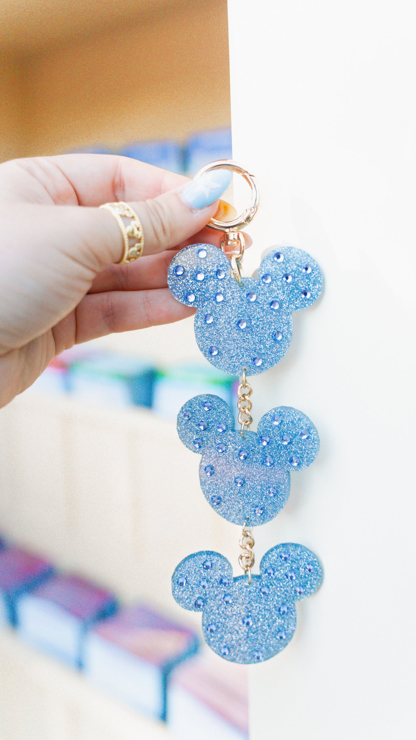 A+L Crystal Bag Charm