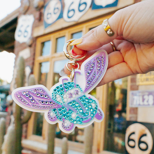 A+L Crystal Bag Charm