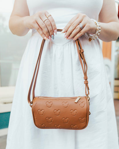 Aden + Louise Brown Signature Mini Bag