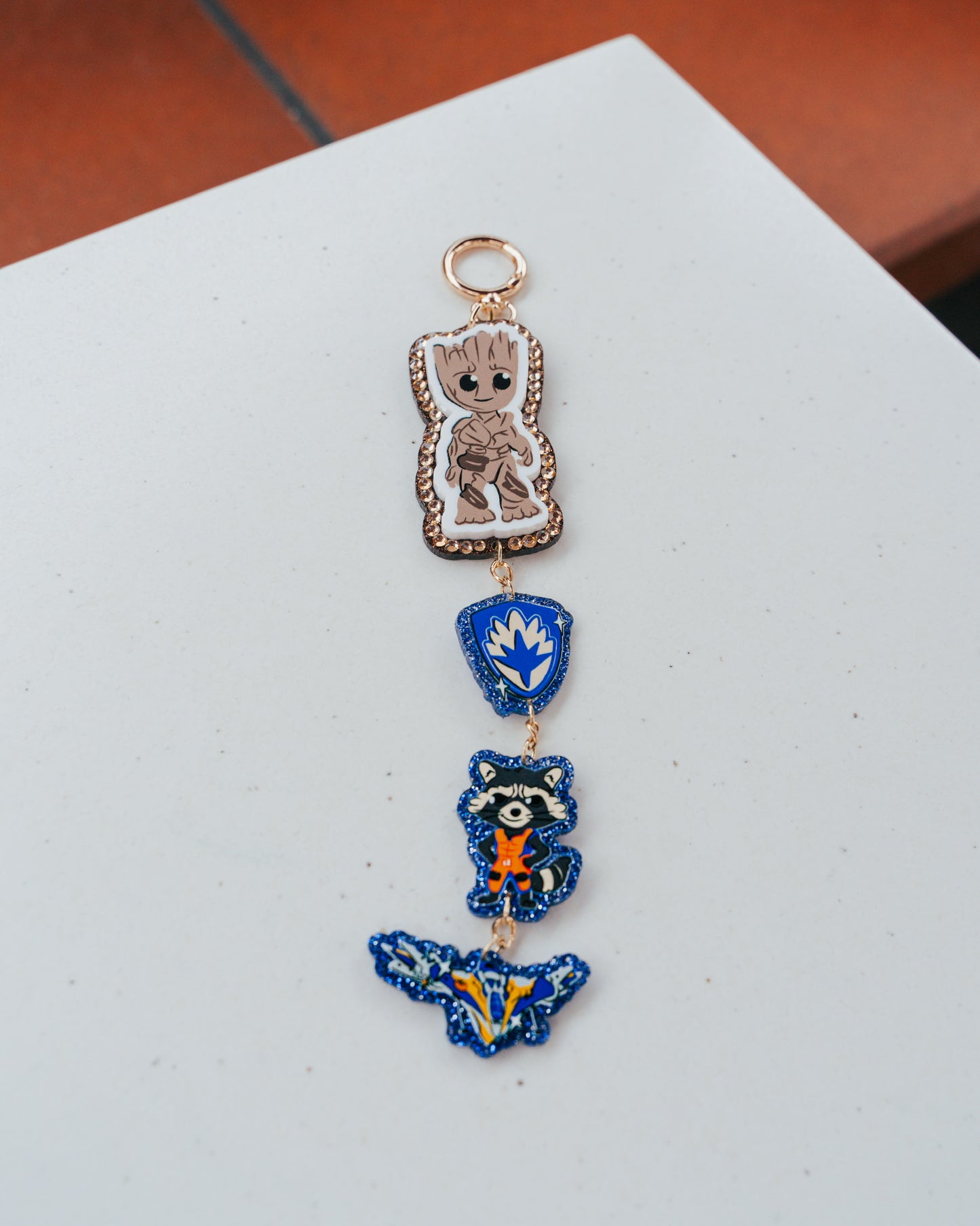 A+L Crystal Bag Charm