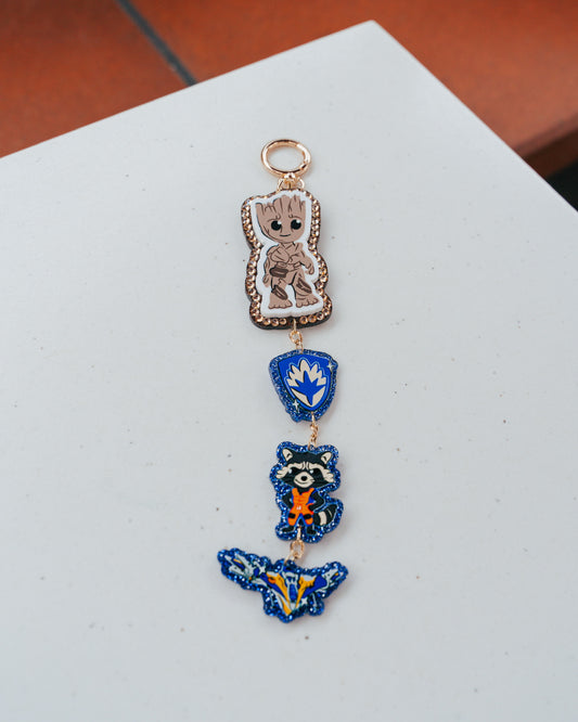 A+L Crystal Bag Charm