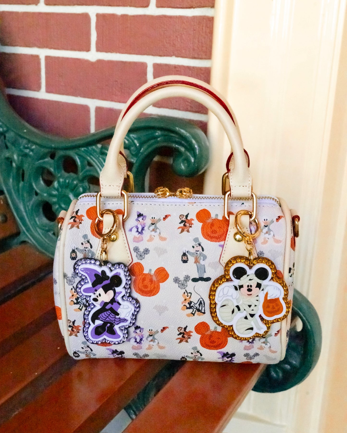 A+L Halloween Crystal Bag Charm