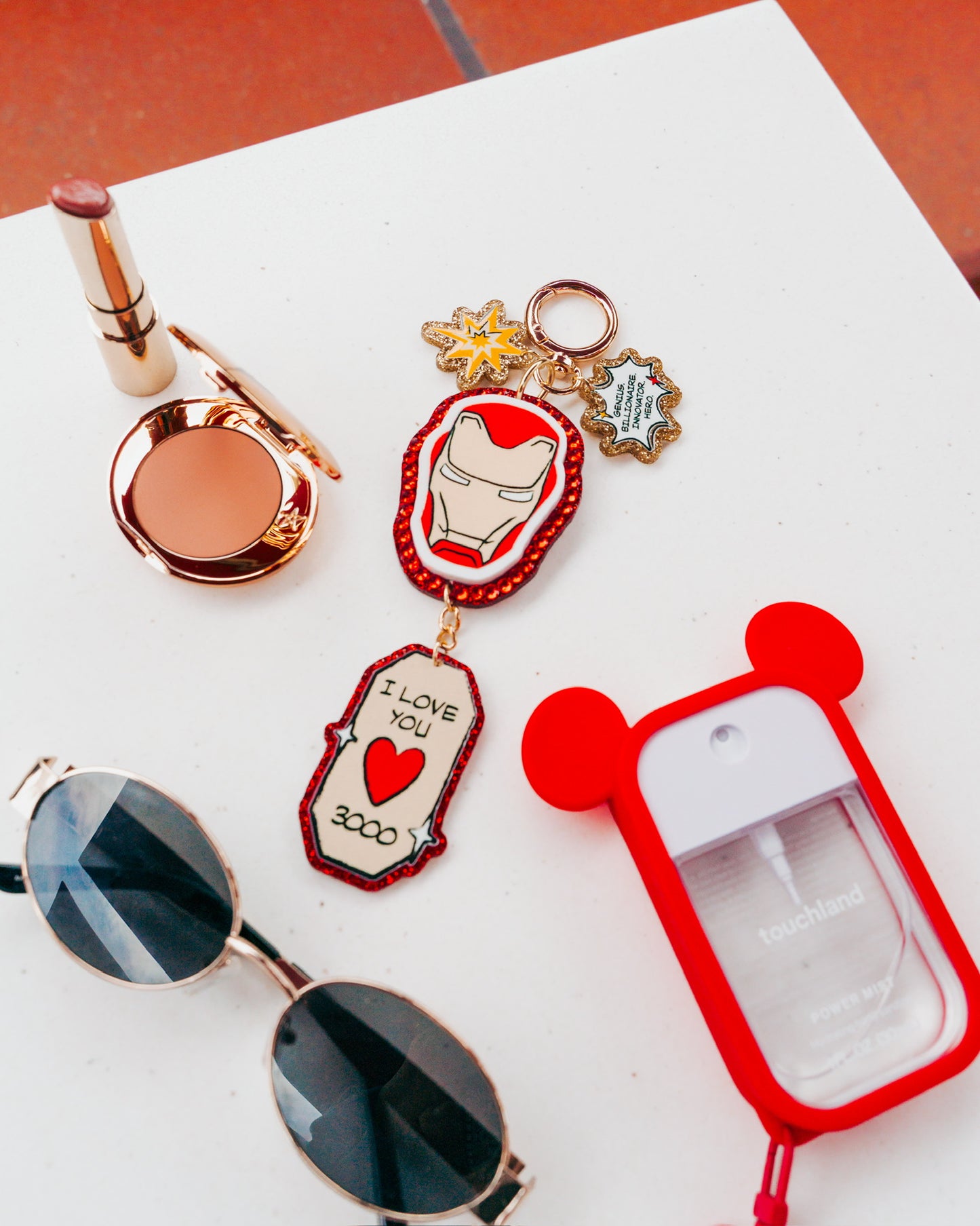 A+L Crystal Bag Charm