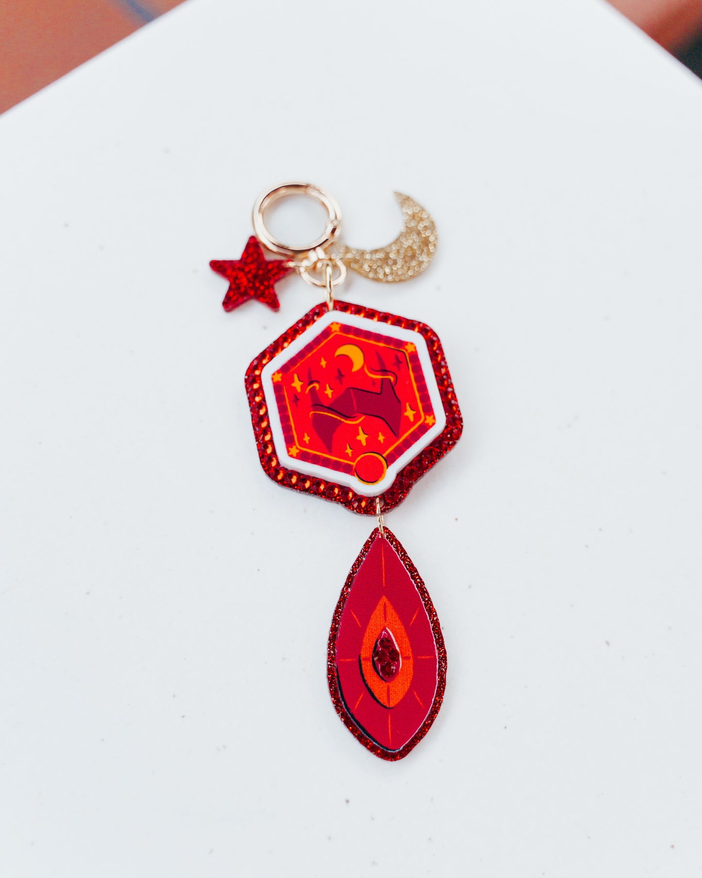 A+L Crystal Bag Charm