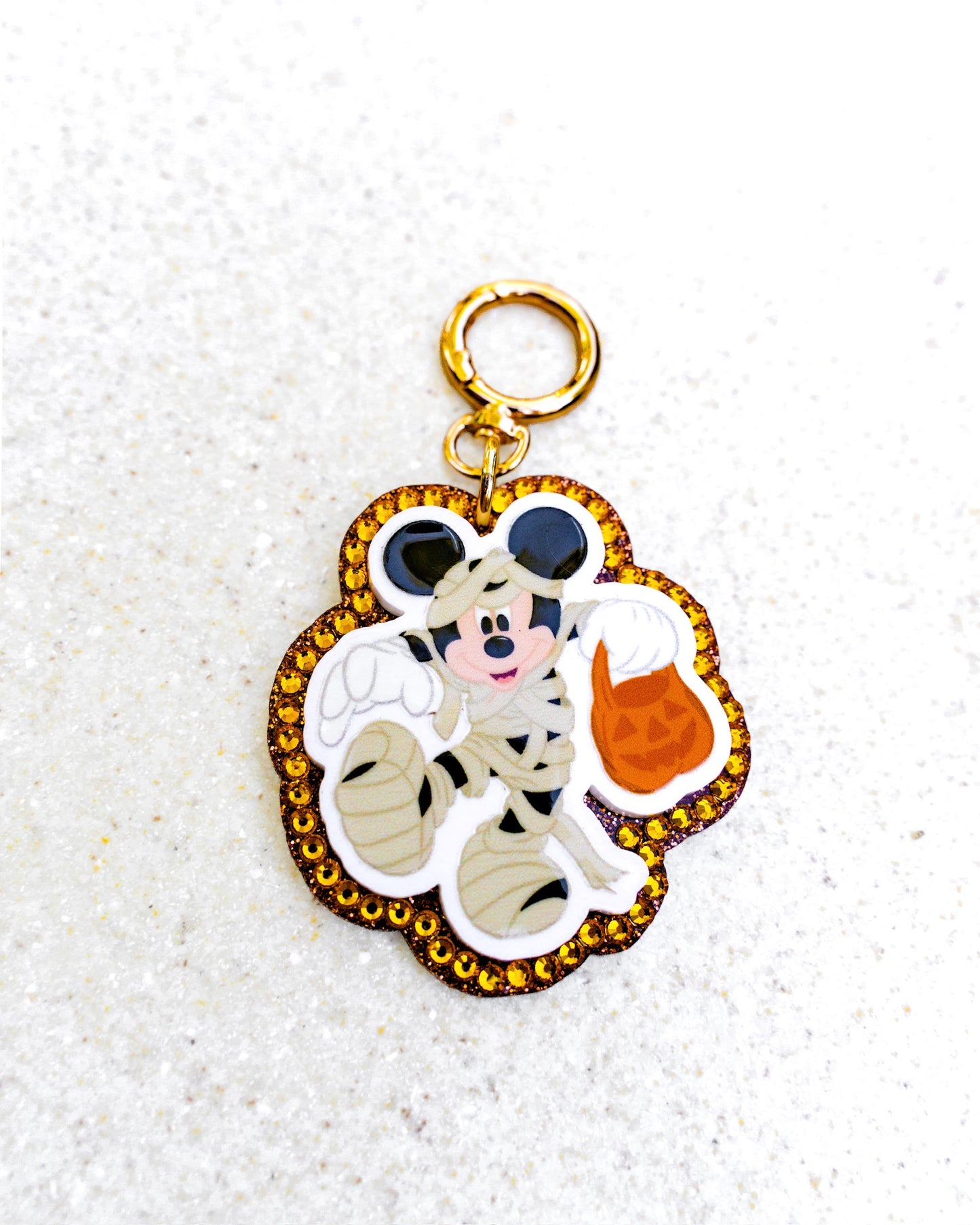 A+L Halloween Crystal Bag Charm