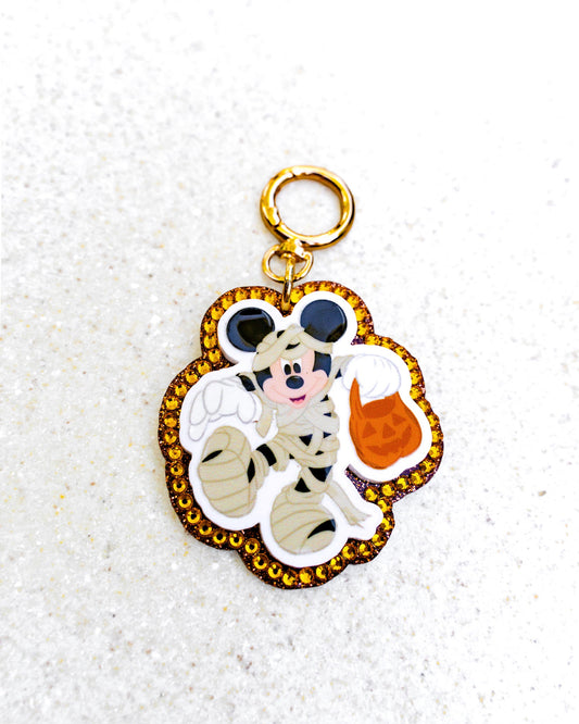 A+L Halloween Crystal Bag Charm