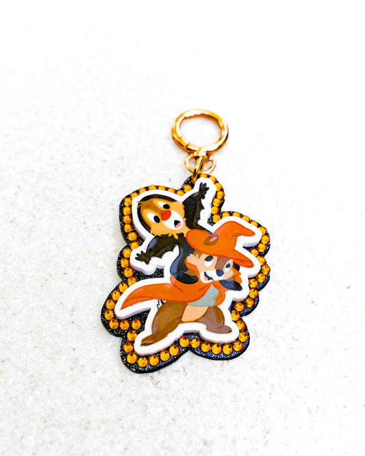 A+L Halloween Crystal Bag Charm