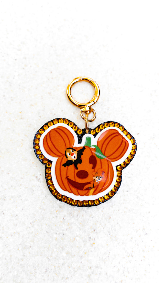 A+L Halloween Crystal Bag Charm