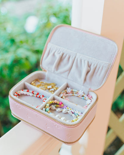 Aden + Louise Double Sided Travel Jewelry Case