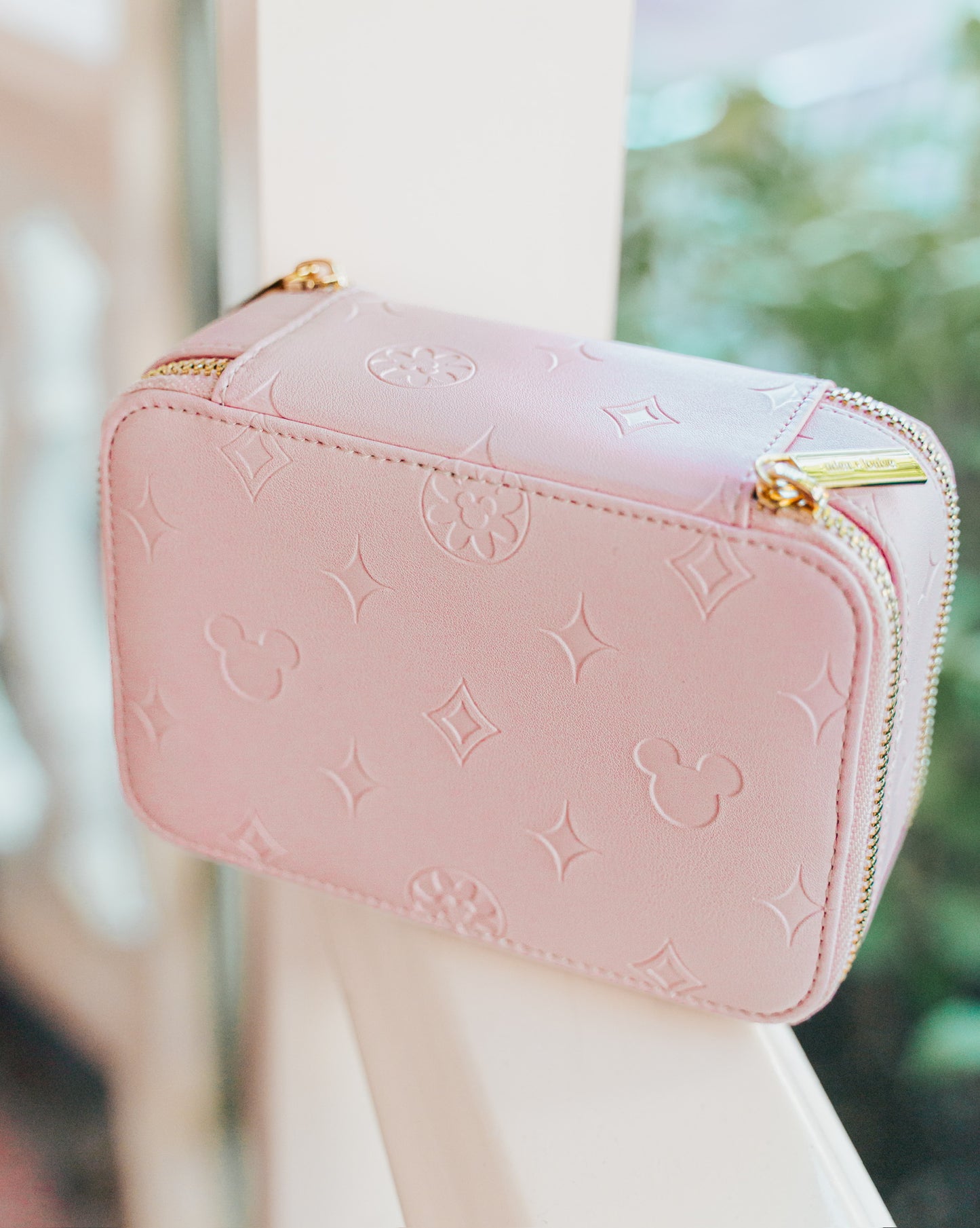 Aden + Louise Double Sided Travel Jewelry Case