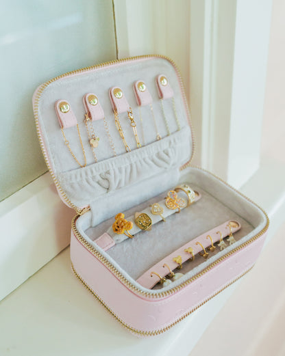 Aden + Louise Double Sided Travel Jewelry Case