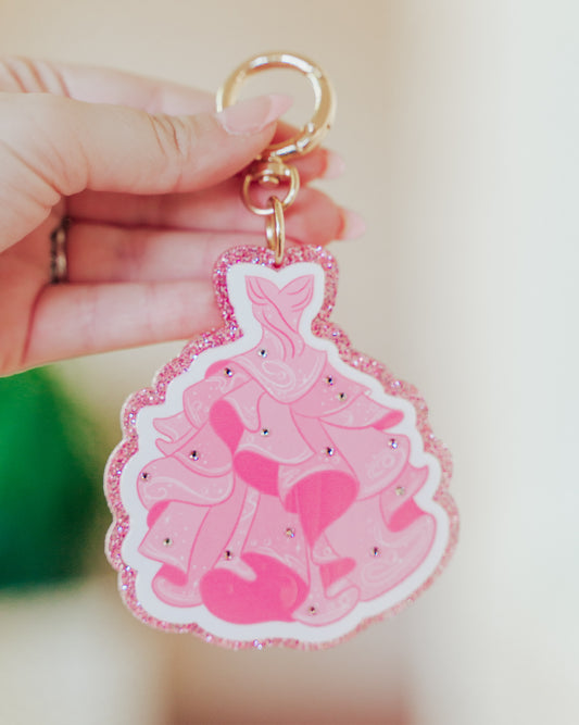 A+L Emerald Bag Charm