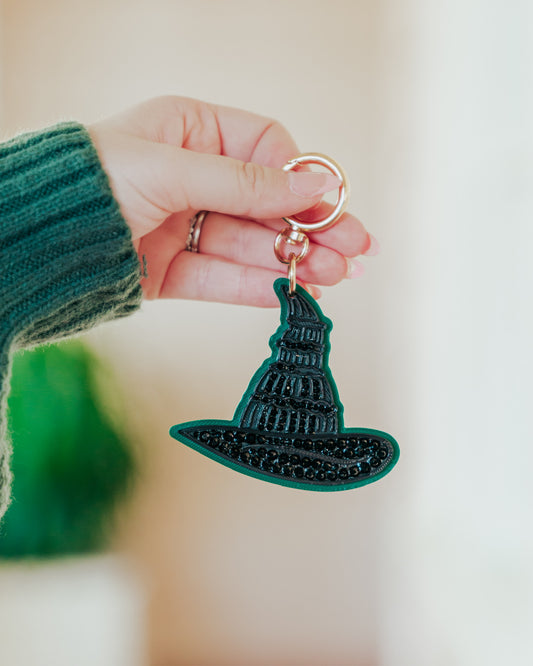 A+L Emerald Bag Charm