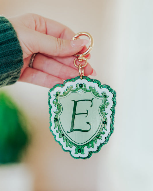 A+L Emerald Bag Charm