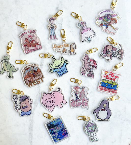 Toy Box Bag Charms *COMPLETE BAG CHARM COLLECTION*