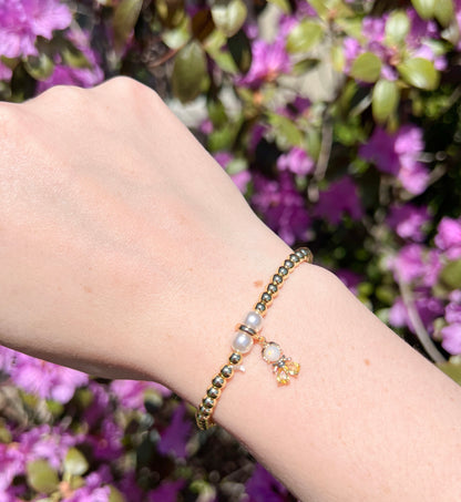 Princess Gold Beaded Bracelet