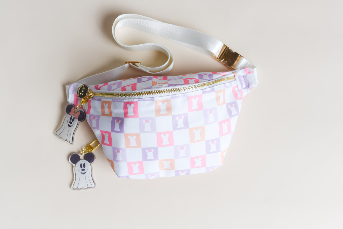 Checkered Ghost Fanny Pack