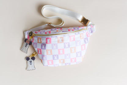 Checkered Ghost Fanny Pack