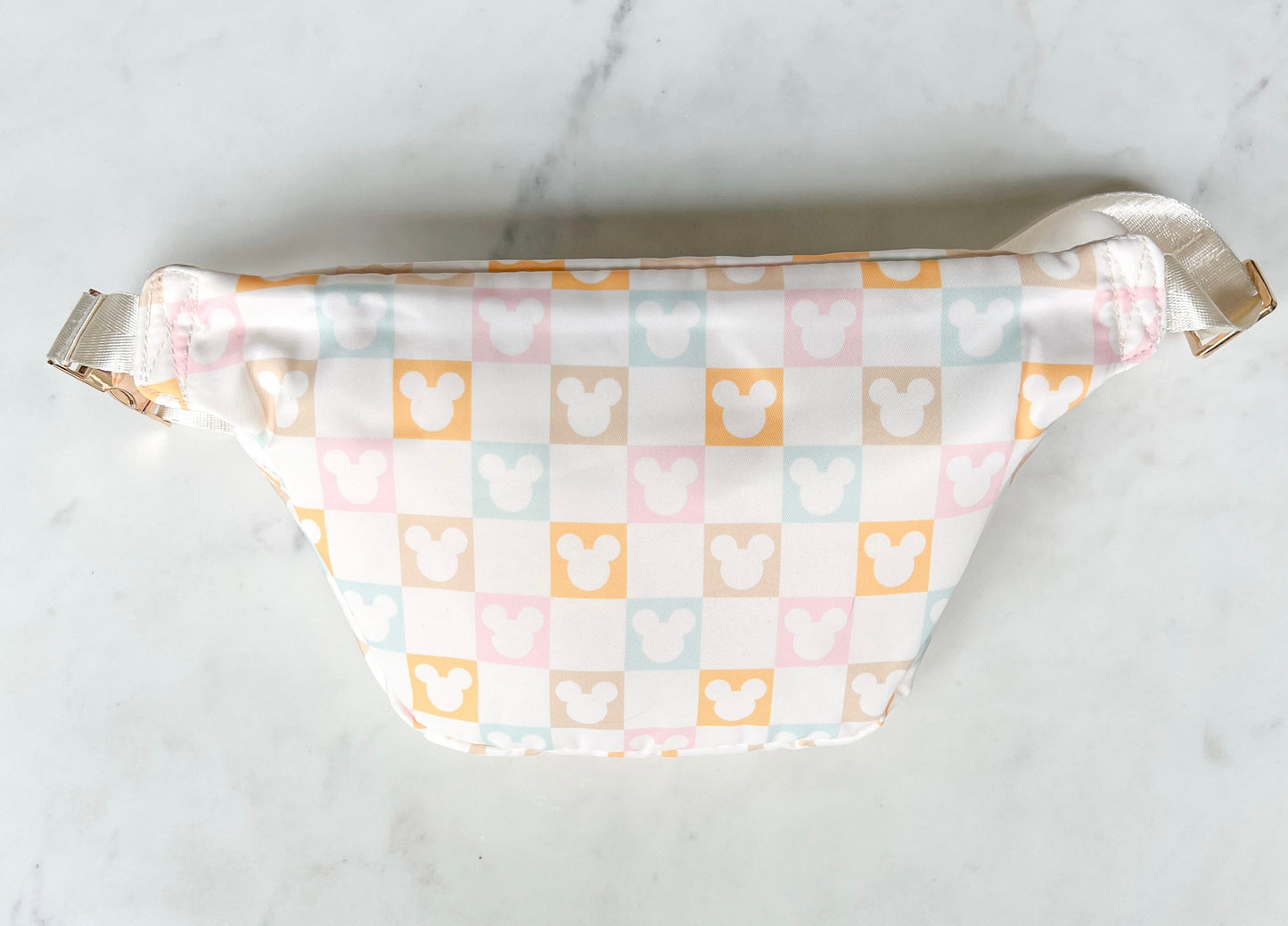 Checkered Mouse Fanny Pack