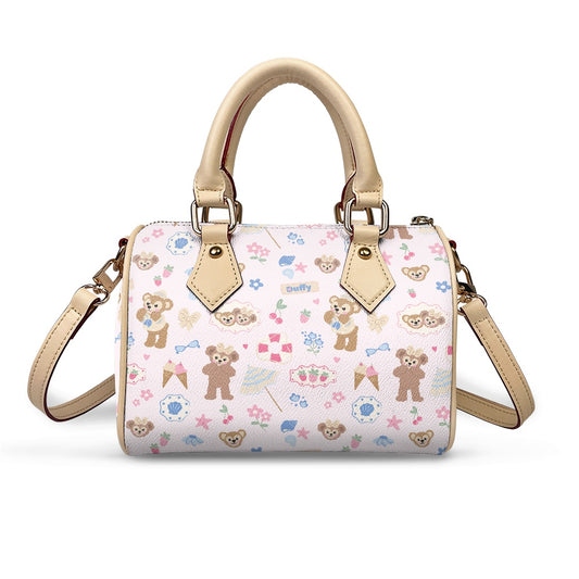 Aden + Louise Magical Bear Mini Duffle Bag - Pink