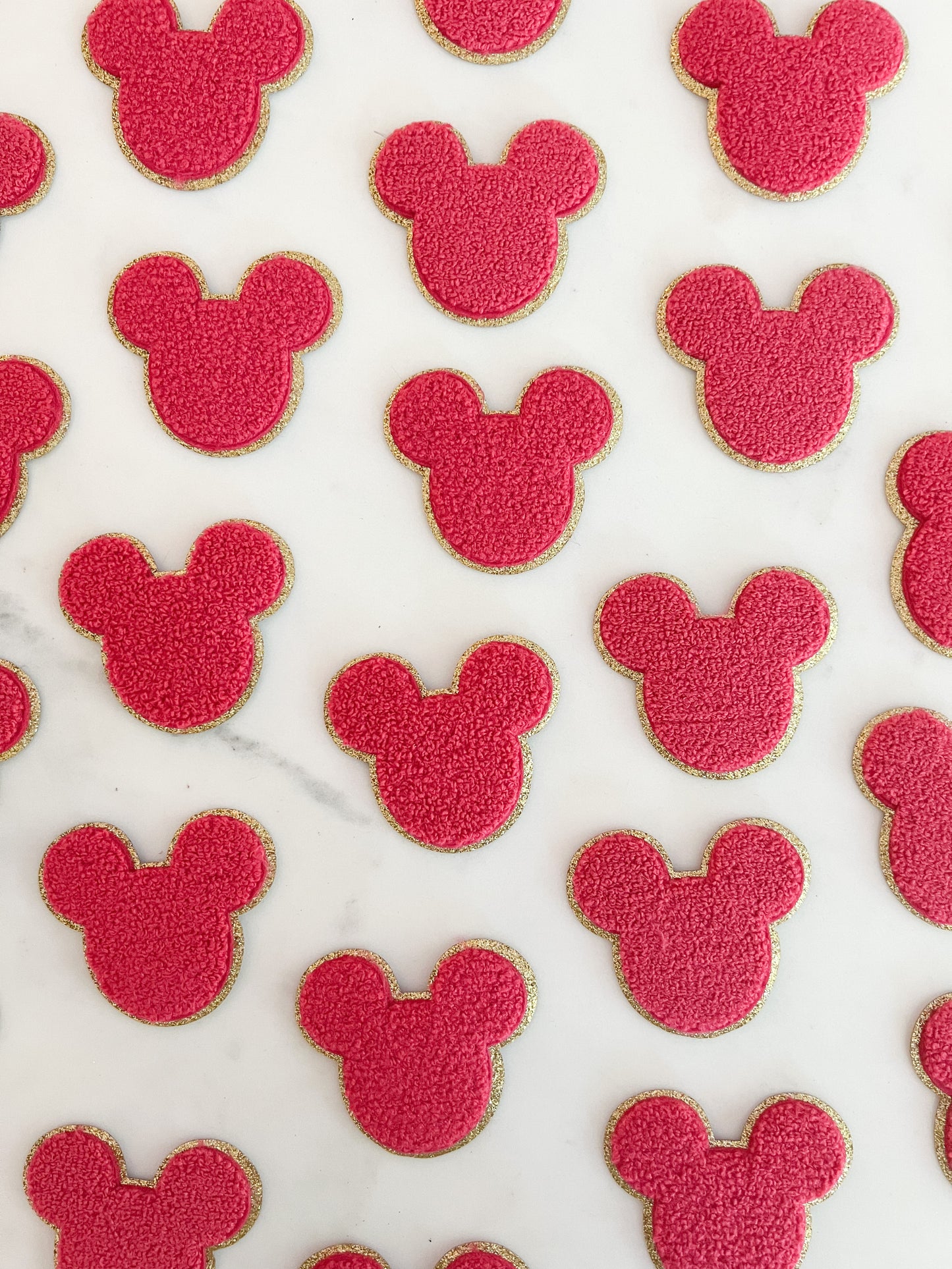 Hot Pink Mouse Patch