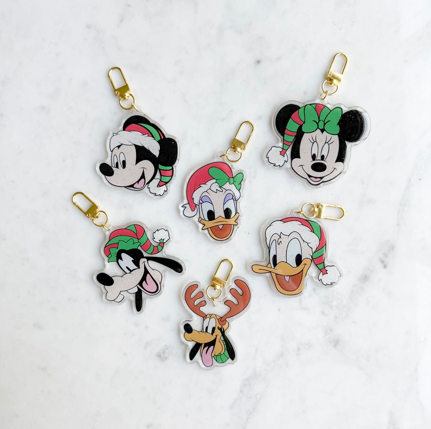 Mouse + Friends Christmas Bag Charm Bundle