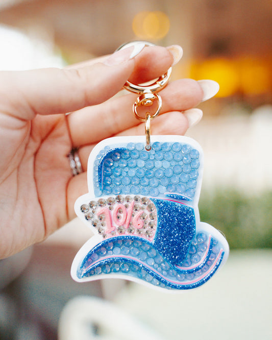 A+L Crystal Hat Charm